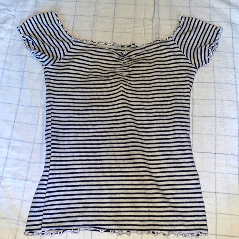 Striped Hollister Shirt.